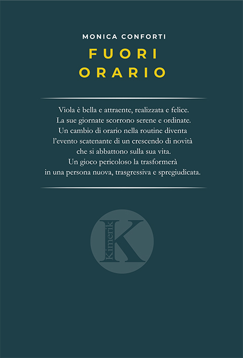 Quarta di copertina di Fuori orario
